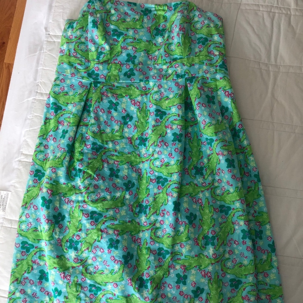 Vintage Lilly Pulitzer crocodile dress